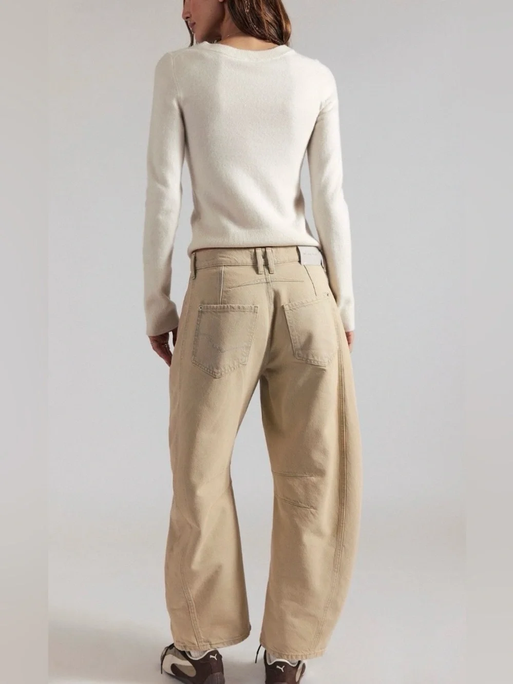 We The Free People Good Luck Barrel Jeans Size 32 NWT READ Sized Wrong